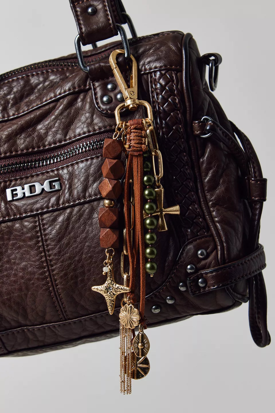 Charm Cluster Boho Keychain